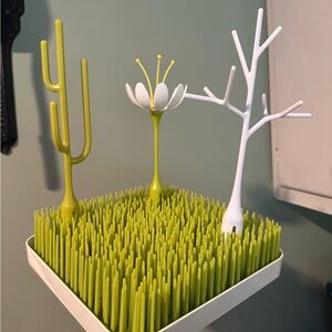 Modern Green and White Drying Rack